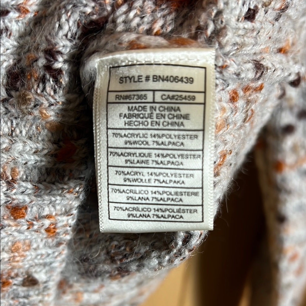STEVE MADDEN Jillian Sweater in Gray Marl - Picture 7 of 12